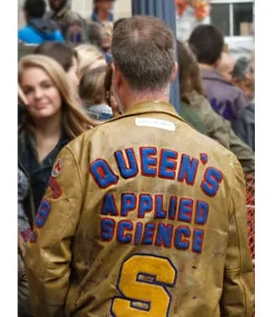 Queen’s Applied Sciences Leather Jacket