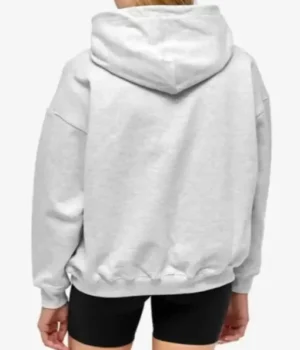 Shop ADA Pullover Grey Fleece Hoodie For Women
