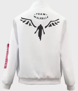 Tokyo Revengers Valhalla White Fleece Jacket For Men And Women