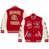 Amira Hane San Francisco 49ers OVO Varsity Jacket