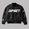OVO Diplomats Dipset Black Leather Jacket