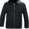 Real Karakul Persian Lamb Fur Winter Jacket