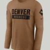 Denver Broncos Salute To Service Brown T-Shirt