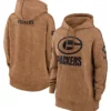 Green Bay Packers Salute to Service Club Brown Hoodie