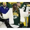 Lil Wayne Green Bay Packers Field Detroit Lions Fur Jacket