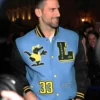 Novak Djokovic Lacoste Letterman Varsity Jacket