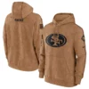 San Francisco 49ers Salute to Service Brown Hoodie