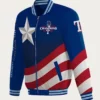 Texas Rangers Champions Vintage Bomber Jacket