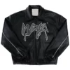 Weyz Black Leather Jacket