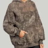 Camo Pullover Oversized Hoodie