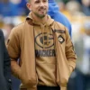 Green Bay Packers Salute To Service Brown Bomber Jacket