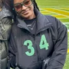 Green Bay Packers Simone Biles Black Jacket