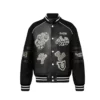 Louis Vuitton Black Varsity Jacket