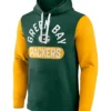 Green Bay Packers Colorblock Hoodie