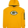 Green Bay Packers Yellow Pullover Hoodie