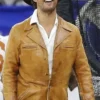 Matthew McConaughey Leather Brown Jacket