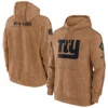 New York Giants Salute To Service Brown Hoodie