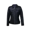One For The Road Leather Black Jacket