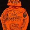Sabata Orange Hoodie