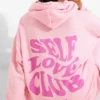 Self Love Club Fleece Hoodie