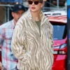 Taylor Swift Animal Polar Beige Jacket