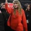 Taylor Swift Chiefs Orange Pullover Jumper