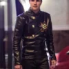 The Flash Ronnie Raymond Black Leather Jacket