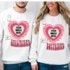 Valentine Photo I Love My Girlfriend Couple Sweatshirt