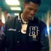 A Boogie Wit Da Hoodie Look Back At It Green Varsity Jacket