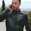 Candice Renoir S04 Raphaël Lenglet Leather Black Jacket
