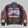 Los Angeles Lakers Championship 2001 Purple Jacket