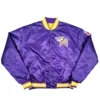 Minnesota Vikings 90s Purple Varsity Jacket