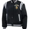 Minnesota Vikings Black Varsity Jacket
