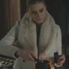 Nancy Drew S03 Temperance Hudson Fur Wool Coat