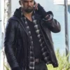 S.W.A.T. S06 Shemar Moore Leather Black Jacket