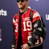 Super Bowl Lviii Kyle Juszczyk 49ERS Varsity Jacket