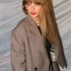 Taylor Swift Brown Cropped Blazer