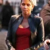 The Union 2024 Halle Berry Leather Black Jacket