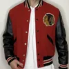 Chicago Blackhawks Campbell Letterman Varsity Jacket
