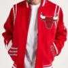 Chicago Bulls 6X Champs Red Varsity Jacket
