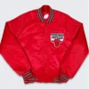 Chicago Bulls 80s NBA Red Varsity Jacket