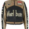 Marlboro Racing 1990s Motorcycle Leather Jacket