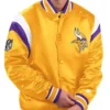Minnesota Vikings Yellow Varsity Jacket