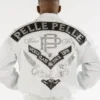 Pelle Pelle Elite Series White Bomber Jacket