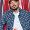 The Voice S25 Chance The Rapper Printed Jacket