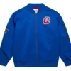 Atlanta Braves Lightweight Zipper Blue Jacket