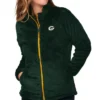 Green Bay Packers G-III 4Her Full-Zip Green Jacket