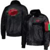 Jan Lakin San Francisco 49ers Black Bomber Jacket