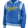 Los Angeles Chargers Powder Blue Bomber Jacket