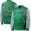 Meda Metz Philadelphia Eagles Satin Varsity Jacket